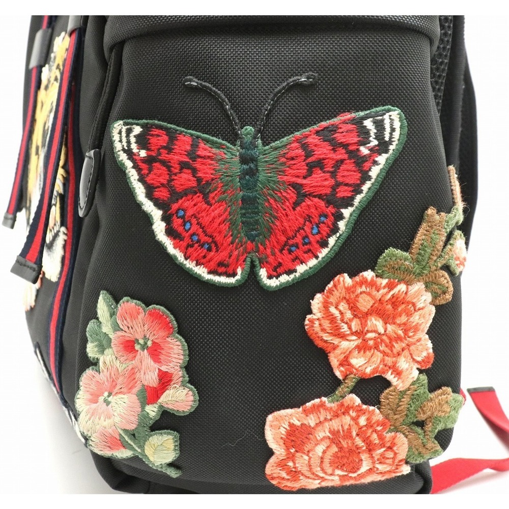 Gucci Tiger Multicolor Techno Backpack Leather Em… - image 8